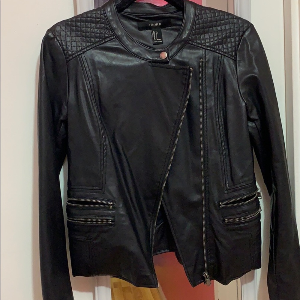 Leather jacket